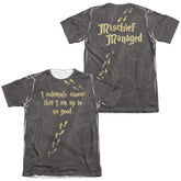 Harry Potter Marauders Map Men's Regular Fit Poly Cotton Short-Sleeve T-Shirt